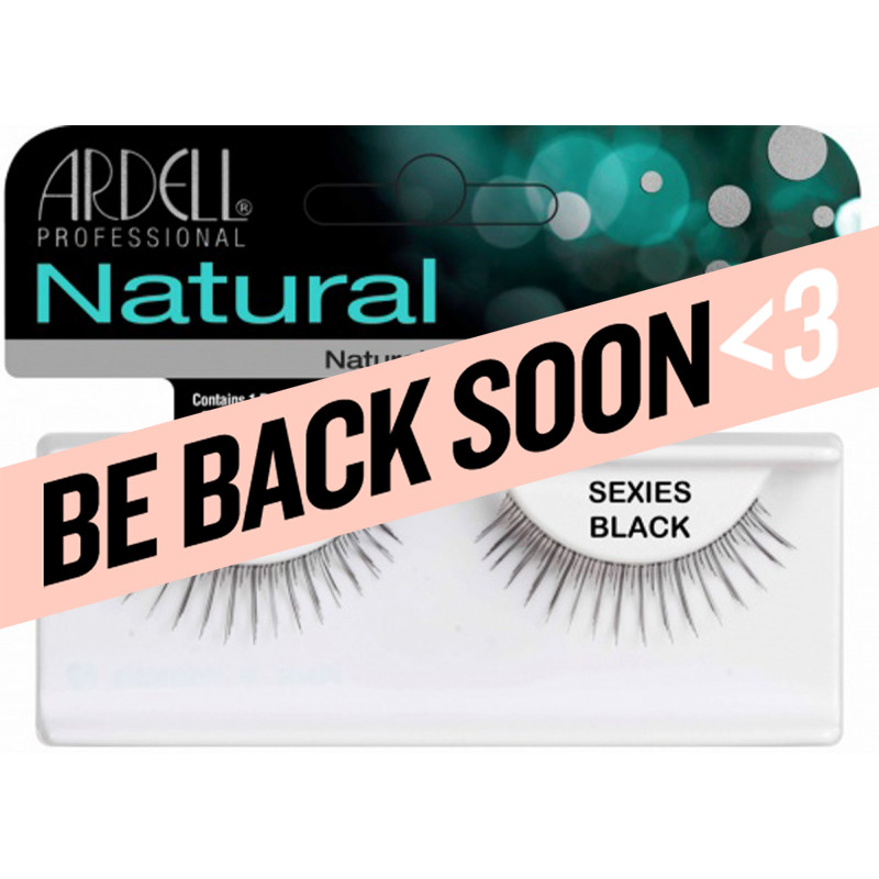 ardell natural lashes sexies black