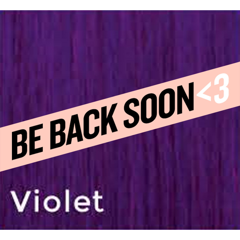 gbb double loop hair extensions violet 18-20