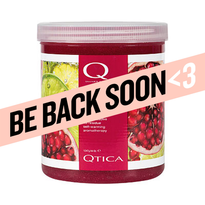 qtica smart spa pomagranate lime sugar scrub 44oz