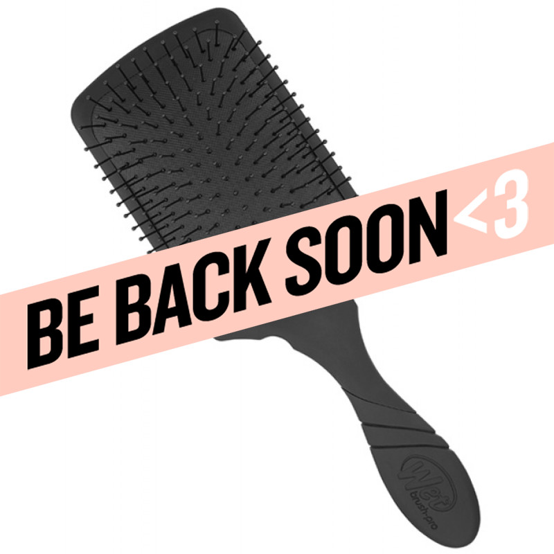 wetbrush pro paddle detangler black