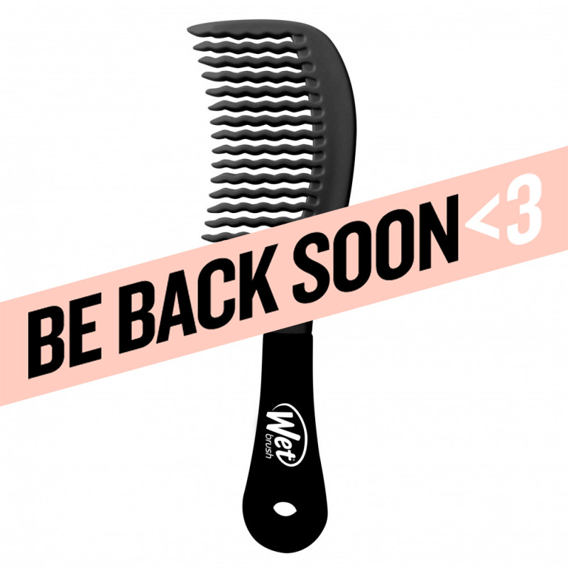 wetbrush pro detangling comb black