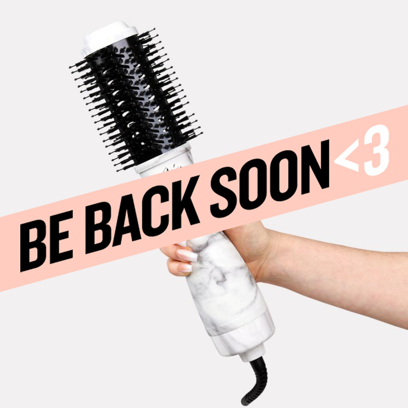 aria compact barrel marble blowdry brush
