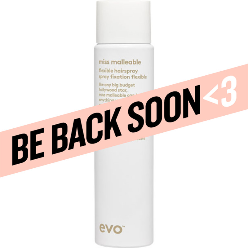 evo miss malleable flexible hairspray 100ml