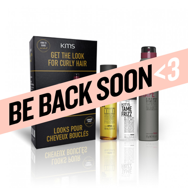 kms curly hair holiday pack