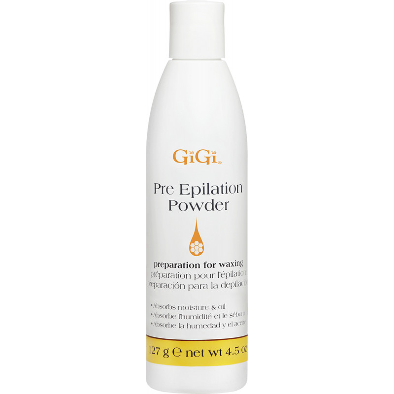 gigi pre-epilation dusting powder 4.5 oz