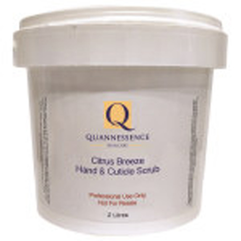 quannessence body luv citrus breeze hand and cuticle scrub 2000ml