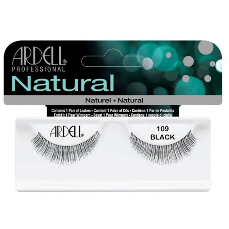 ardell natural lashes black #109