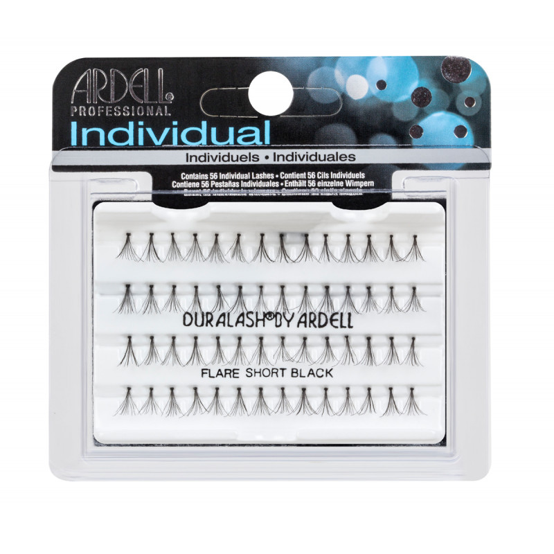 ardell individual lashes flare short black