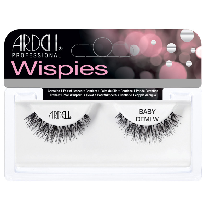 ardell natural lashes baby demi wispies black