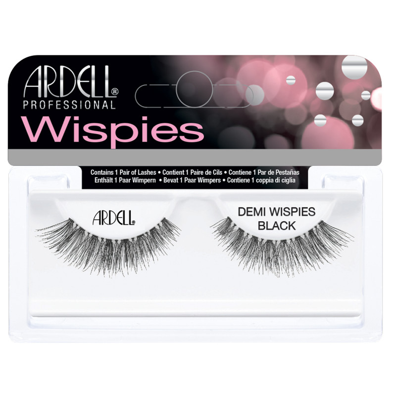 ardell natural lashes demi wispies black
