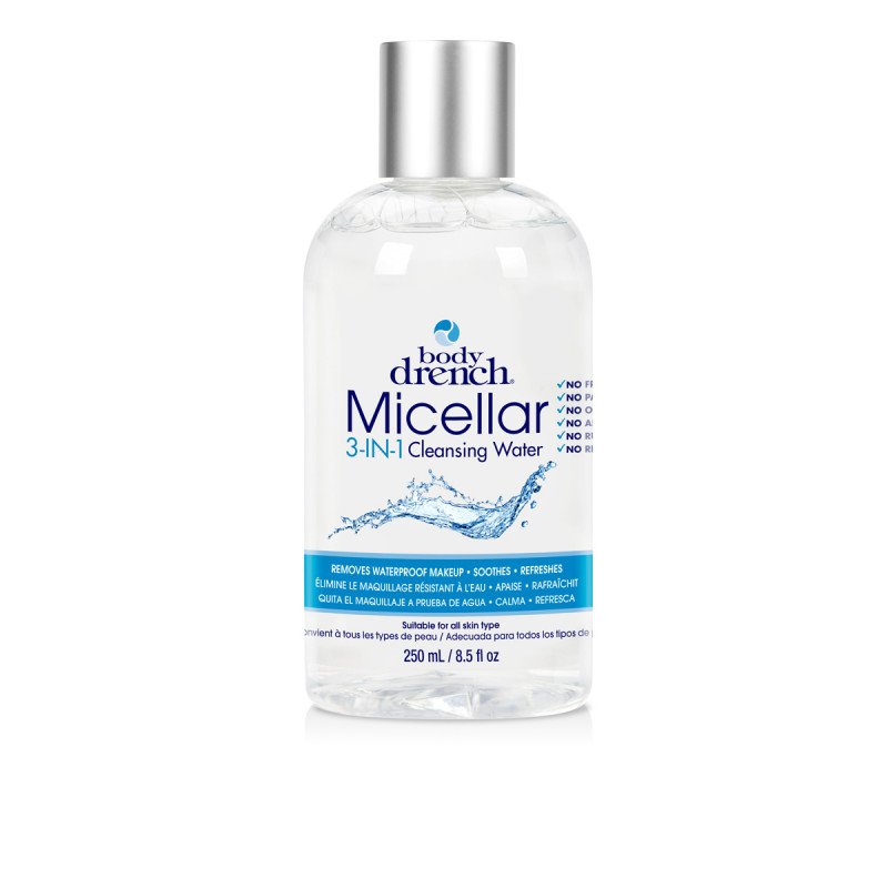 body drench micellar 3-in-1 cleansing water 8.5oz