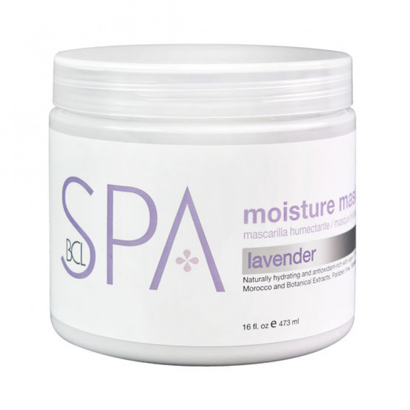 bcl spa moisture mask lavender + mint 16oz