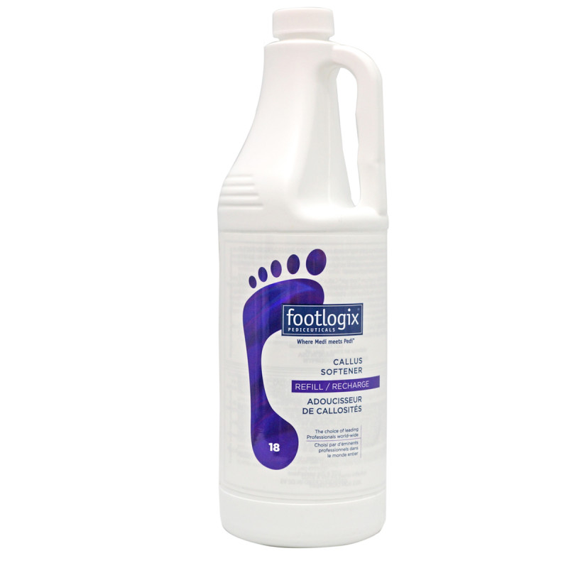 footlogix callus softener (refill) #18 3.78l /128 fl. oz