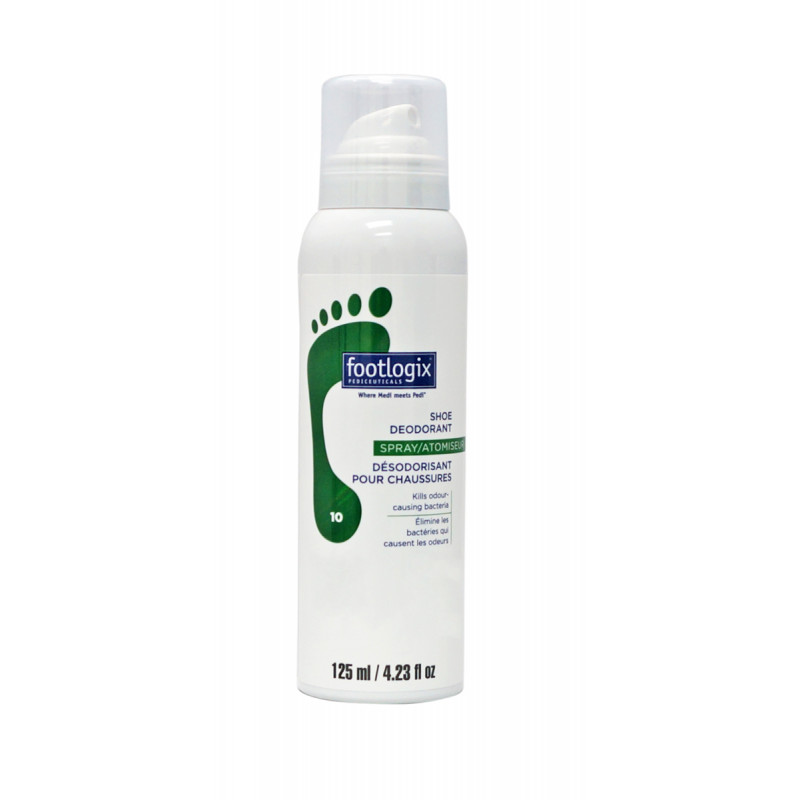 footlogix shoe deodorant spray #10 125ml/4.23 oz