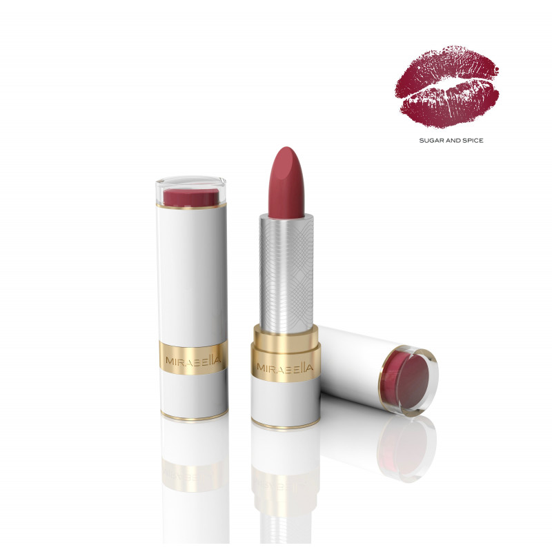 mirabella sealed with a kiss lipstick sugar and spice