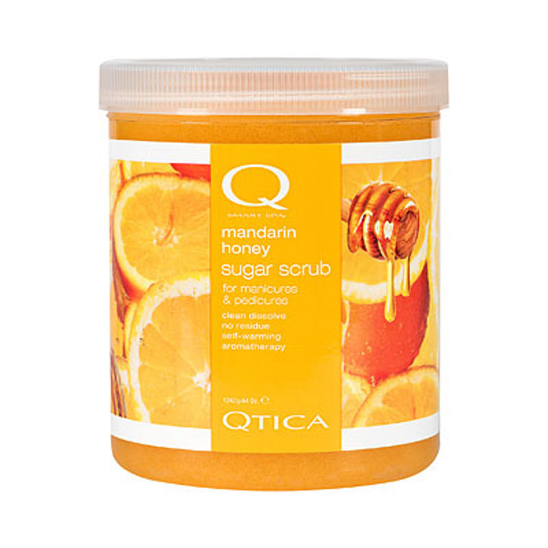 qtica smart spa mandarin honey sugar scrub 44oz
