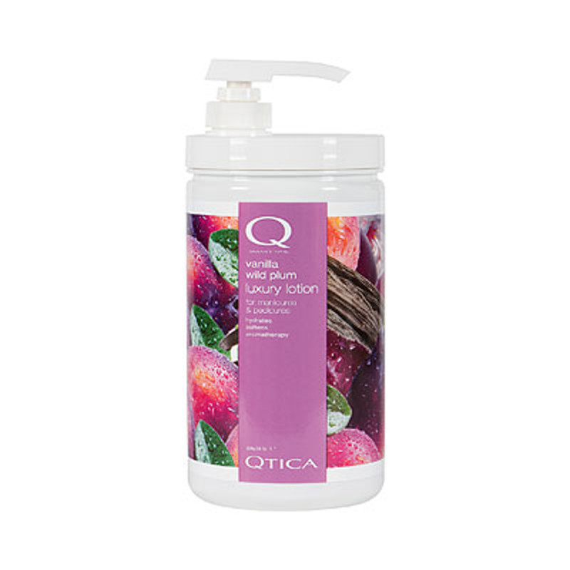 qtica smart spa vanilla wild plum luxury lotion 34oz