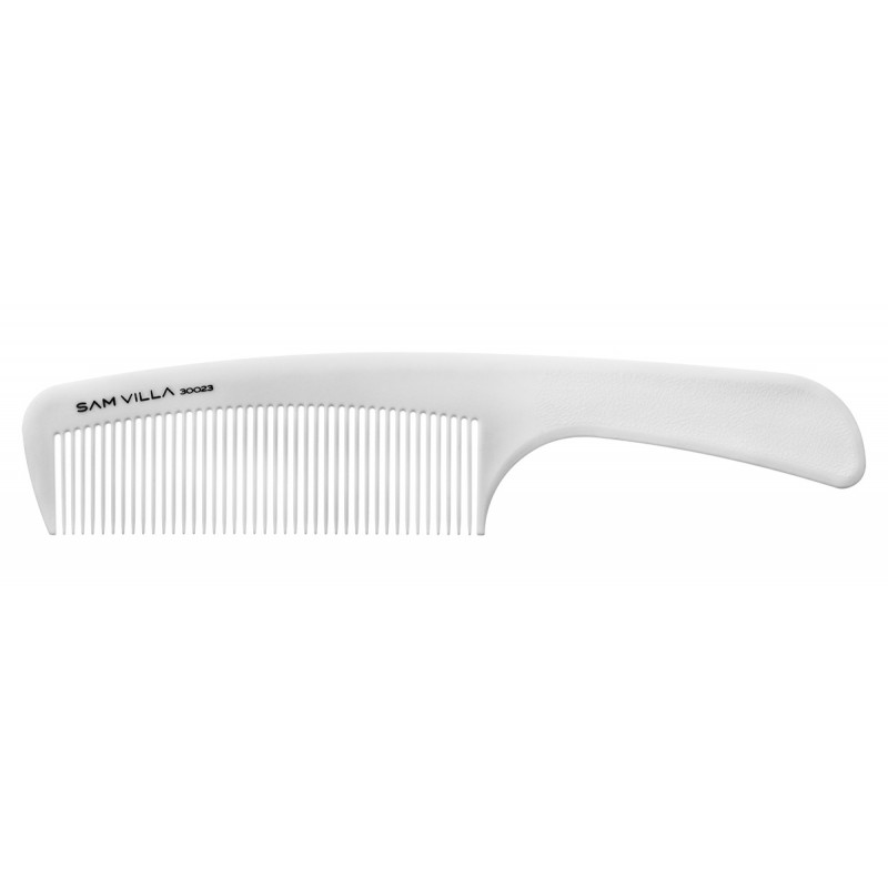 sam villa artist series handle comb ivory #30023