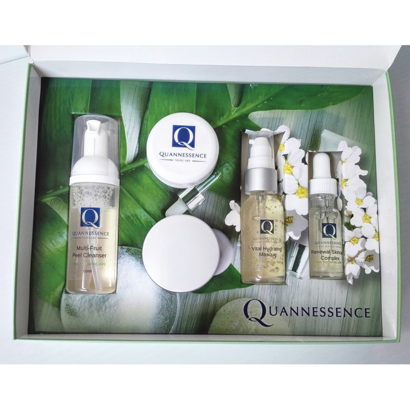 quannessence facial spa in a box kit