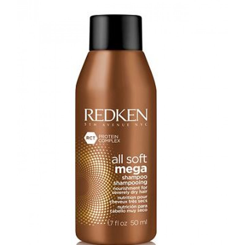redken all soft mega shampoo 50ml