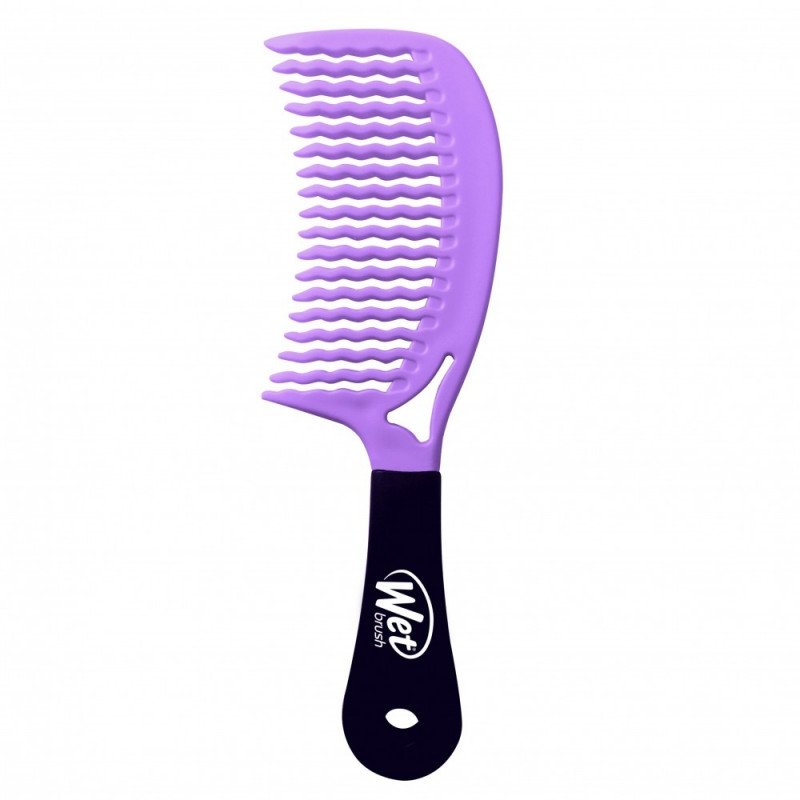 wetbrush pro detangling comb purple
