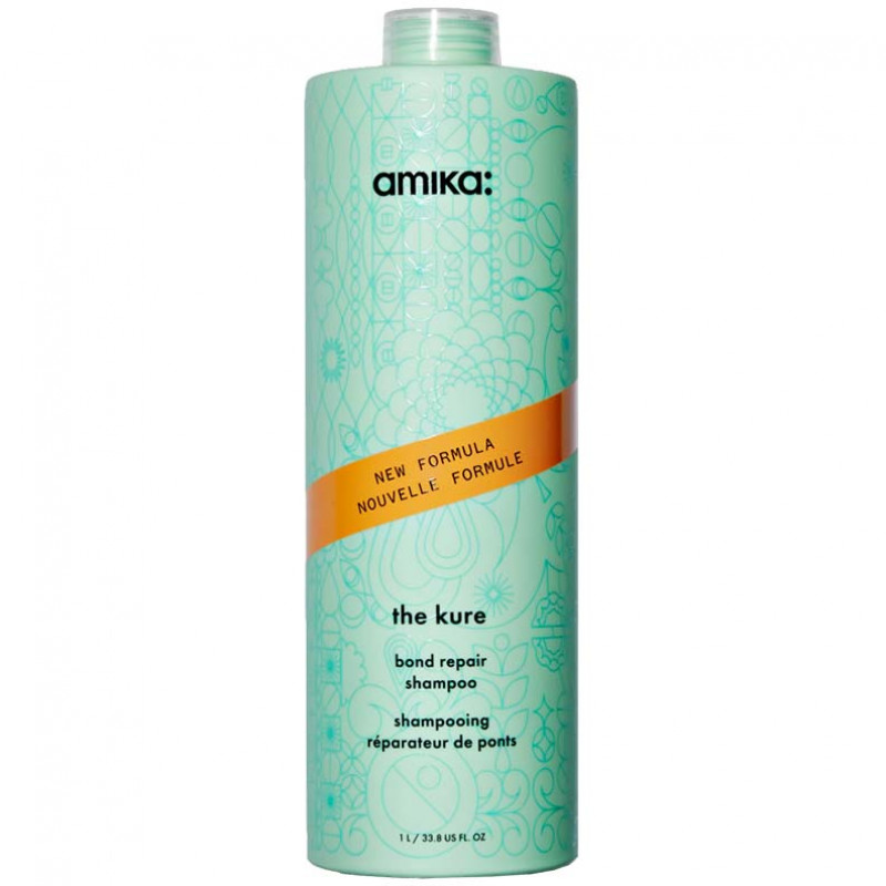 amika the kure bond repair shampoo 1000ml/33.8oz
