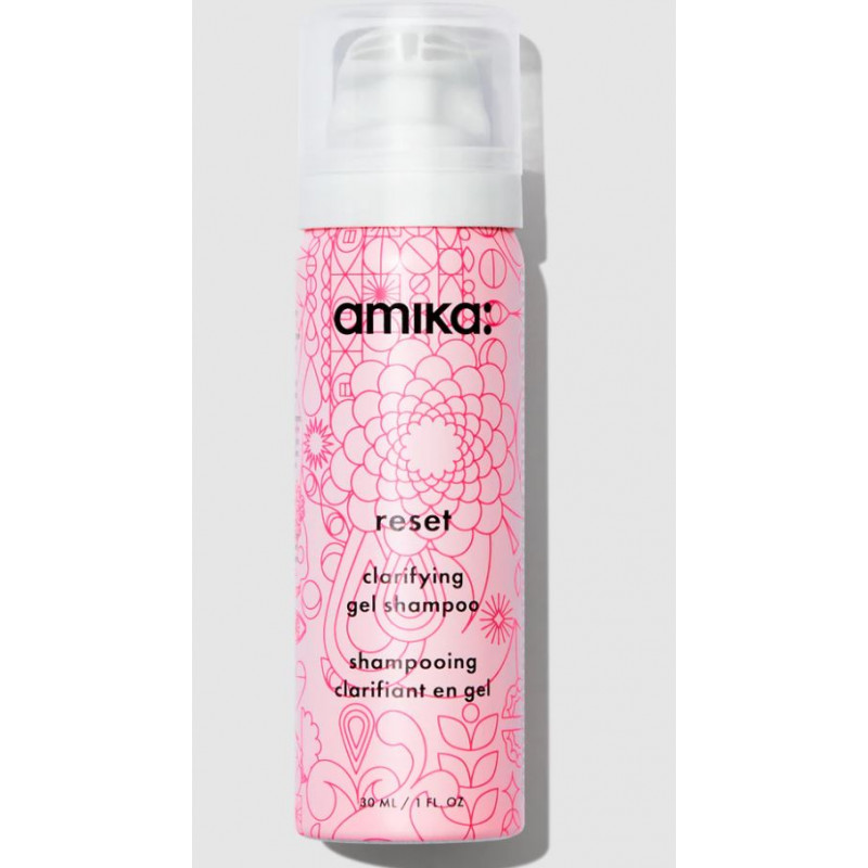 amika: reset claryifying gel shampoo  1oz