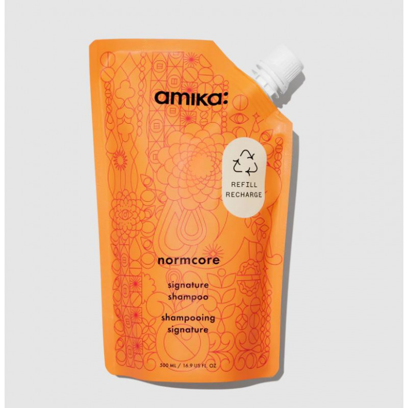 amika: normcore signature shampoo refill 500ml
