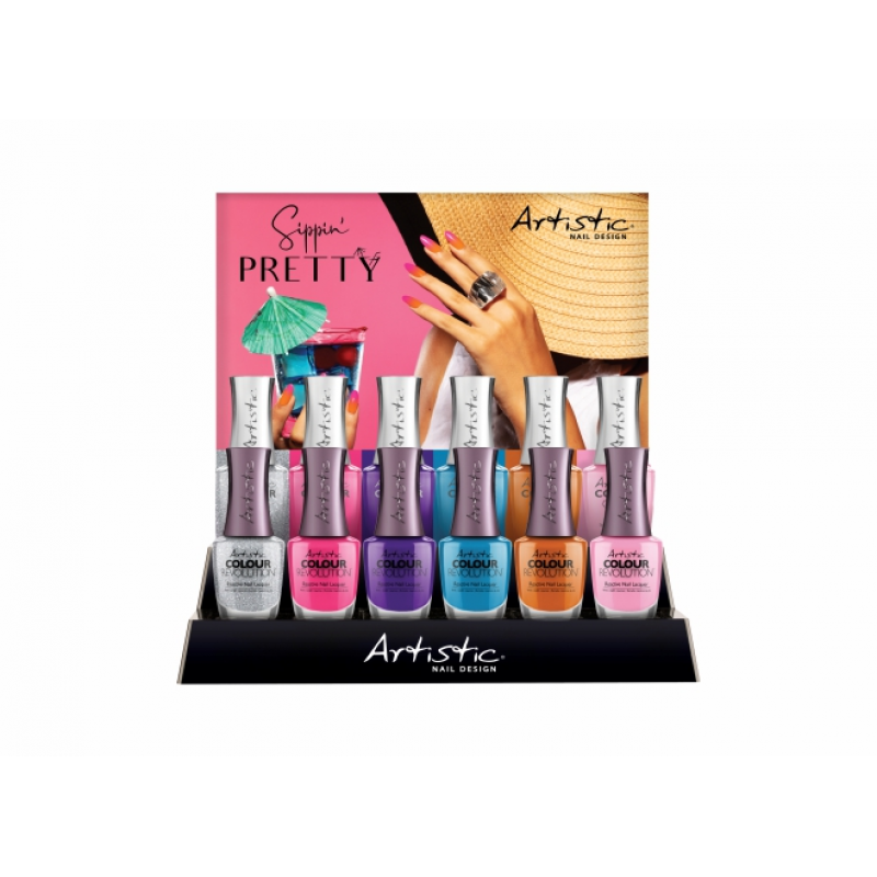 artistic sippin' pretty gloss and revolution 12 piece collection