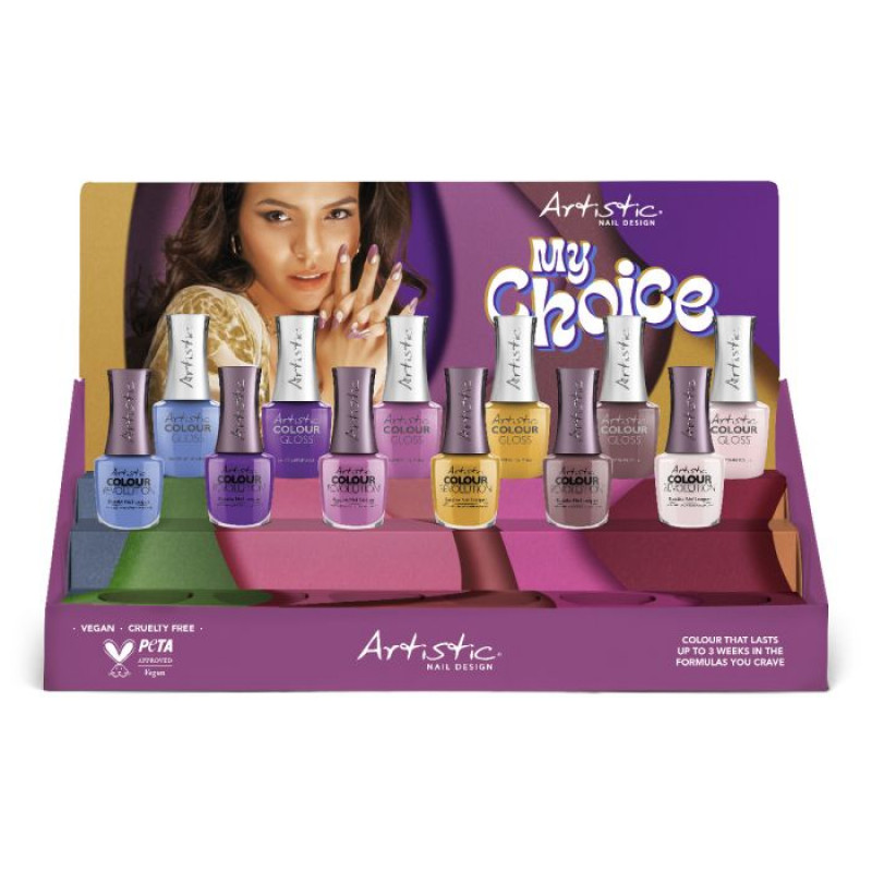 artistic my choice colour gloss and revolution 12pc collection