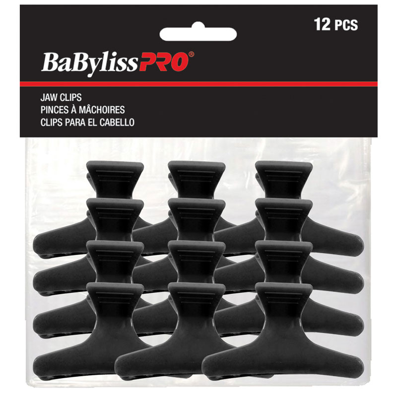 babylisspro plastic jaw clips 12 piece # bes368ucc