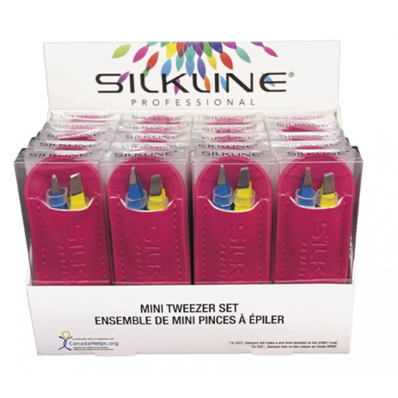 silkline spirit mini tweezer 20pc display #tweezdispspc