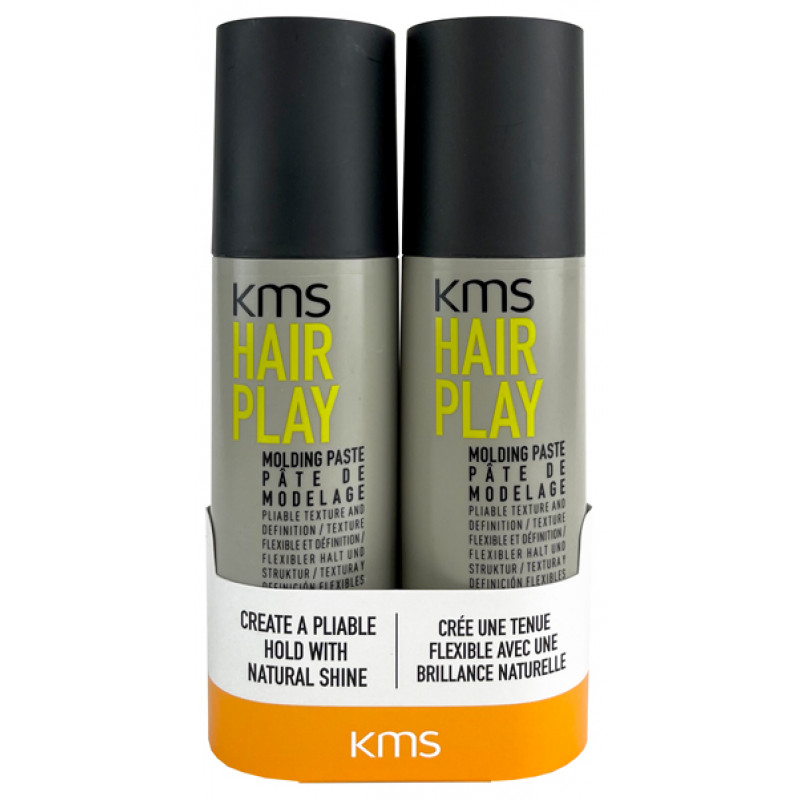 kms hair play molding paste duo pack