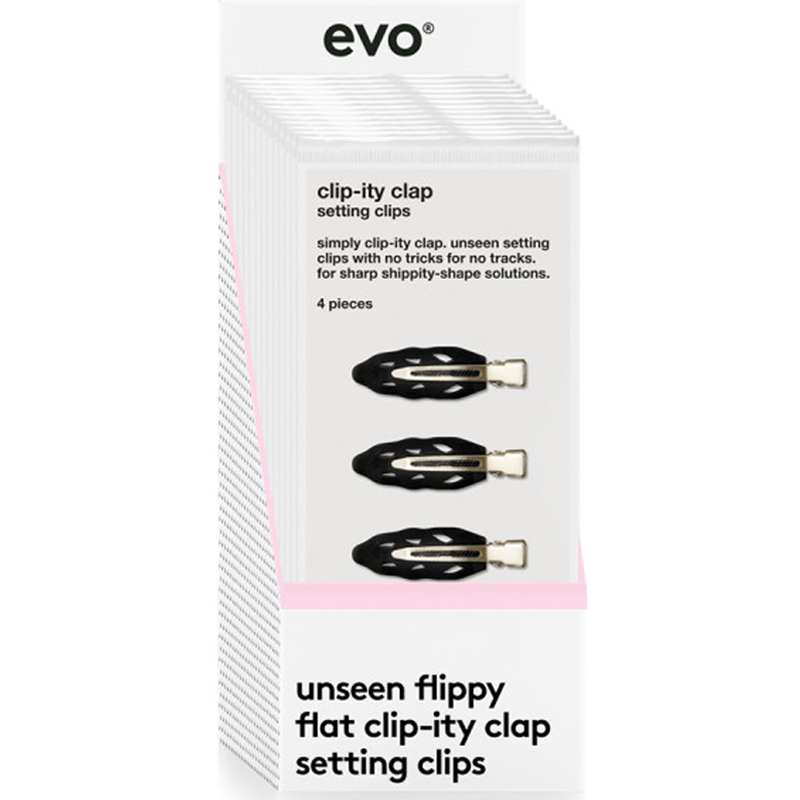 evo clip-ity clap setting clips 12 piece display