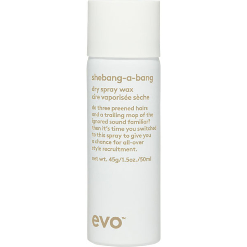 evo shebang-a-bang dry spray wax 50ml