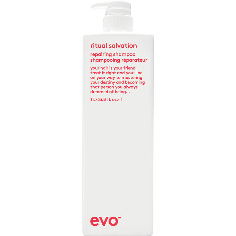 evo ritual salvation repairing shampoo litre