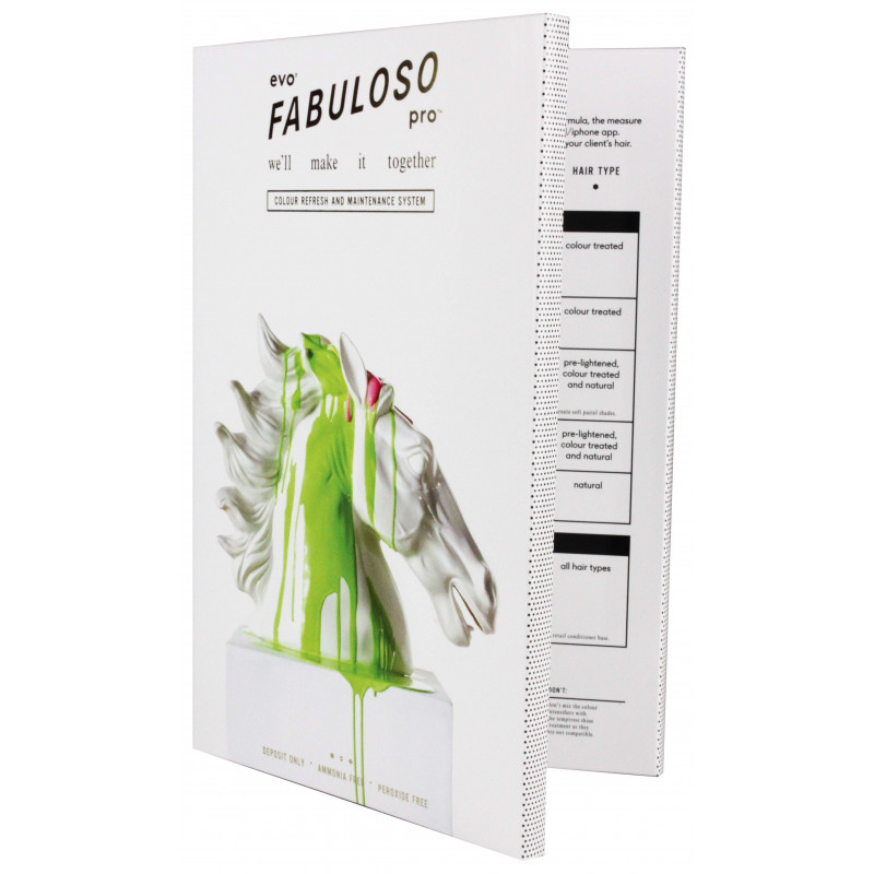 evo fabuloso pro mixologist menu