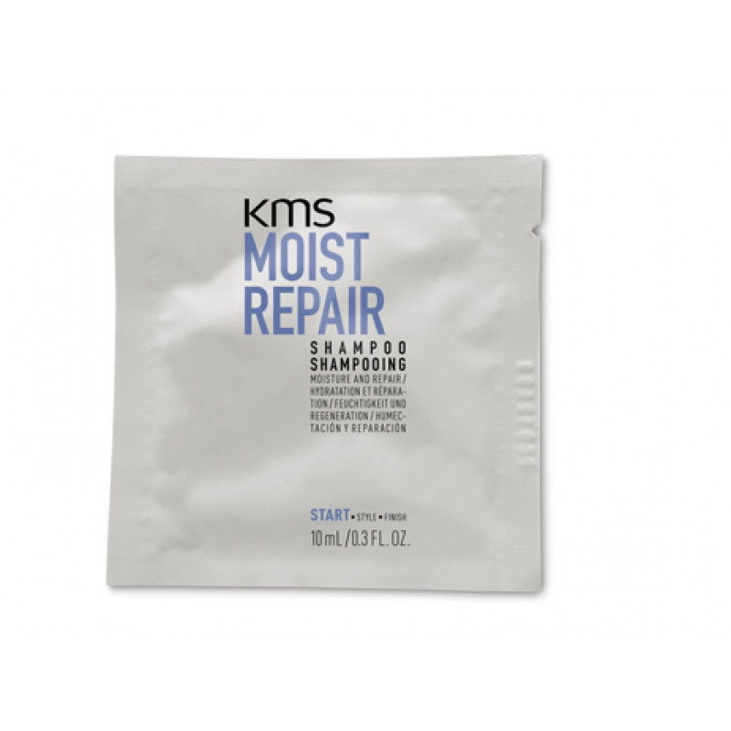 kms moistrepair shampoo sachet 10 piece