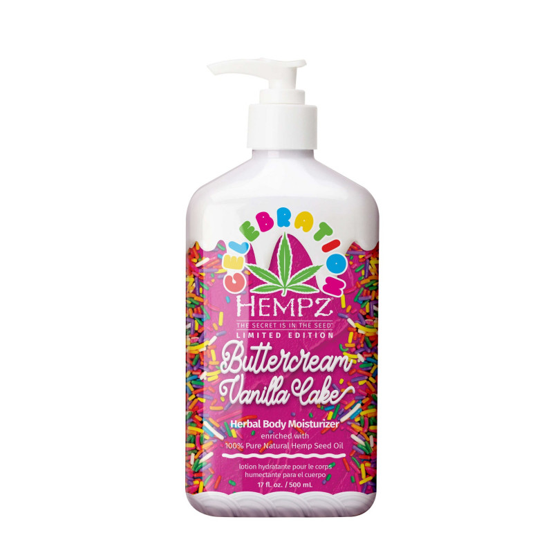 hempz buttercream vanilla cake body moisturizer 17oz