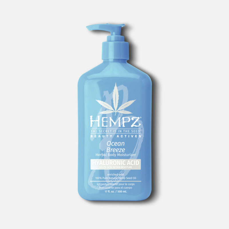 hempz ocean breeze body moisturizer 17oz