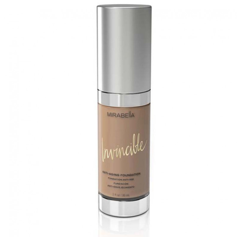 mirabella invincible anti-aging hd foundation v dark 30 ml