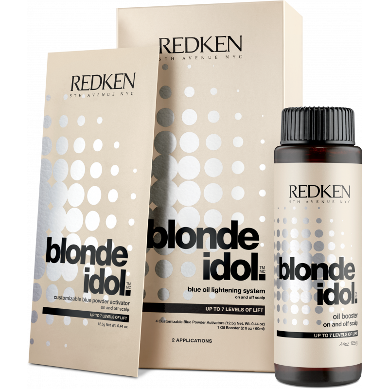 redken blonde idol blue oil lightener system kit 12.5g