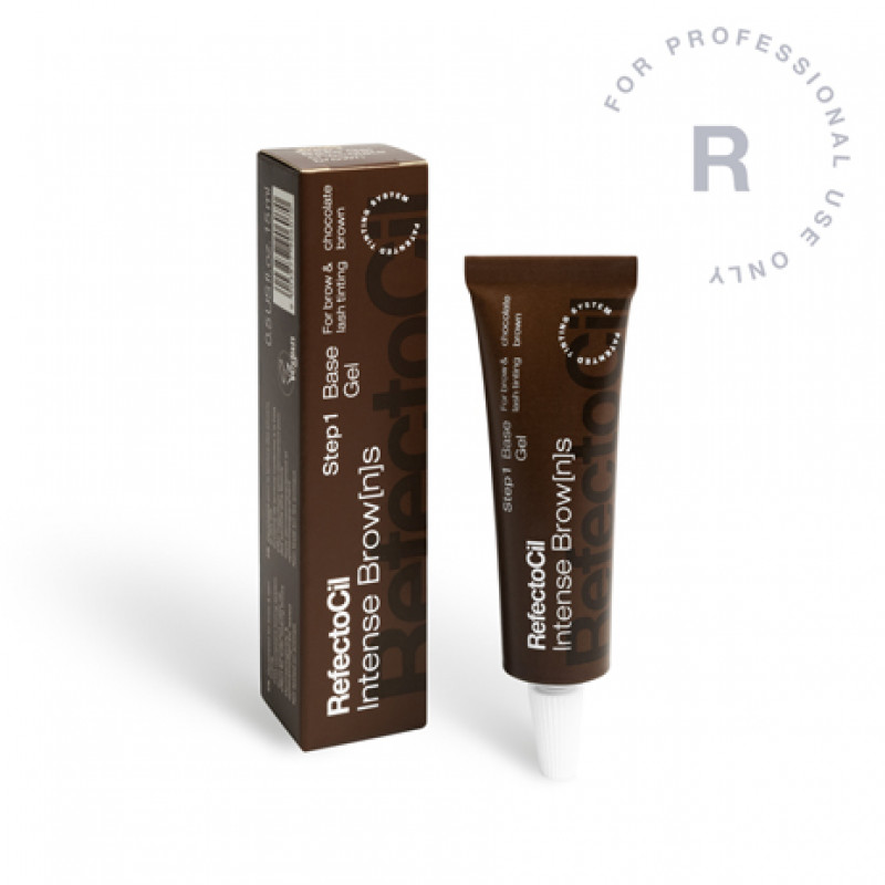 refectocil intense chocolate brown base gel 15ml