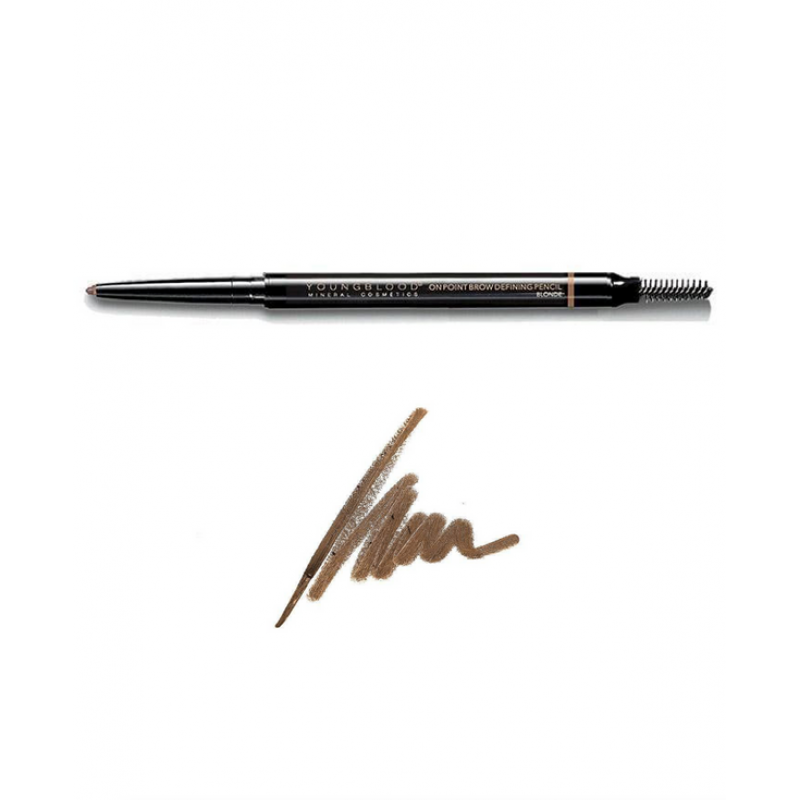 youngblood on point brow defining pencil blonde .012 oz
