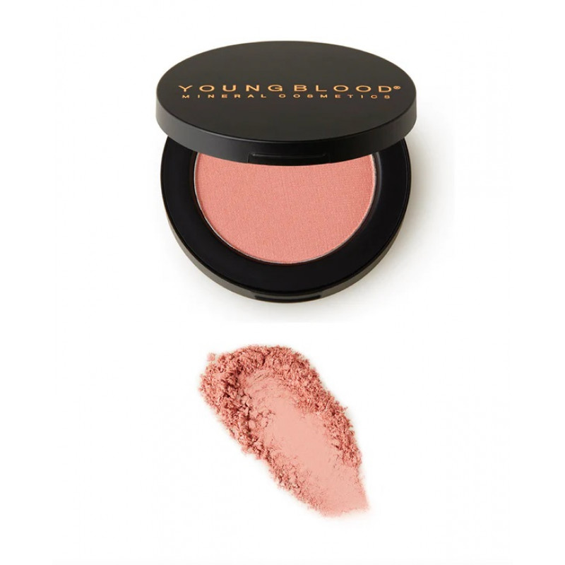 youngblood pressed mineral blush blossom .10 oz
