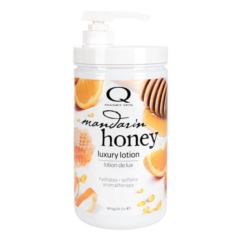 qtica smart spa mandarin honey luxury lotion 32oz